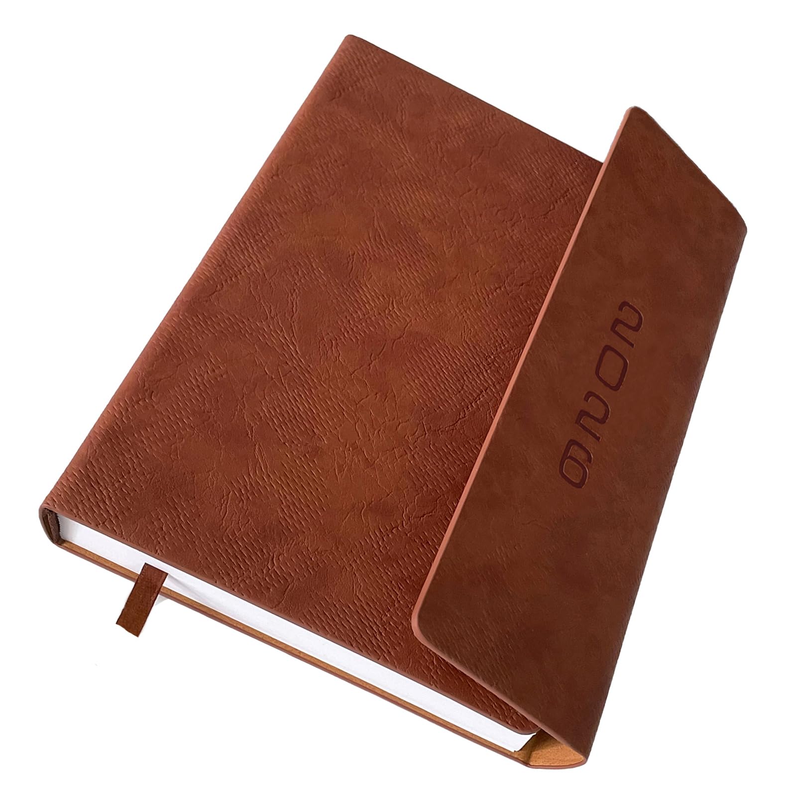 Photo 1 of 2026 Daily Planner - Appointment Book 2026, Hourly Daily & Monthly Planner with Tabs(Jan-Dec 2026), 8.26'' x 5.9'' Calendar Planner, Leather Cover + Thick Paper (26-Brown)