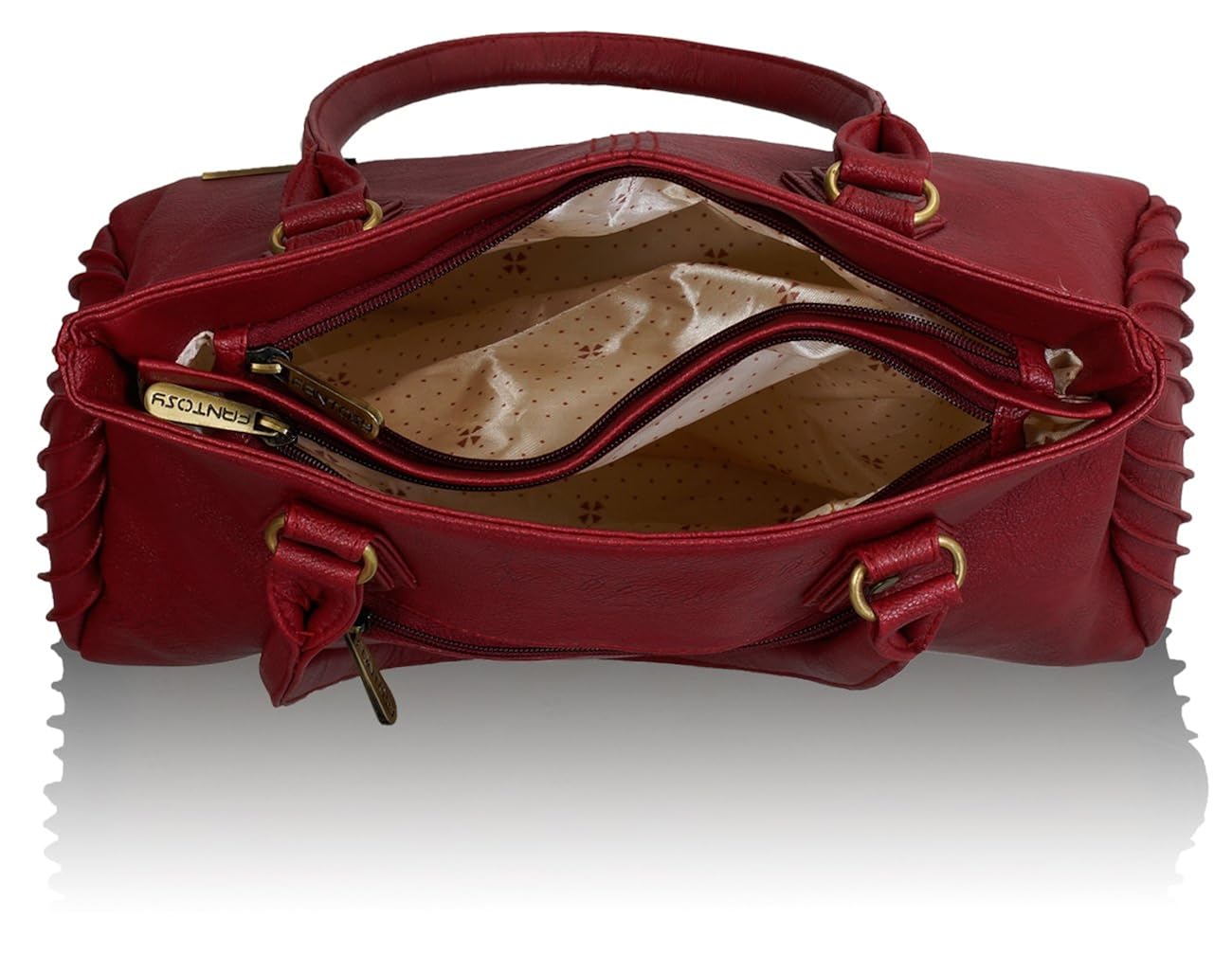 fantosy women's handbag (maroon) (fnb-444)