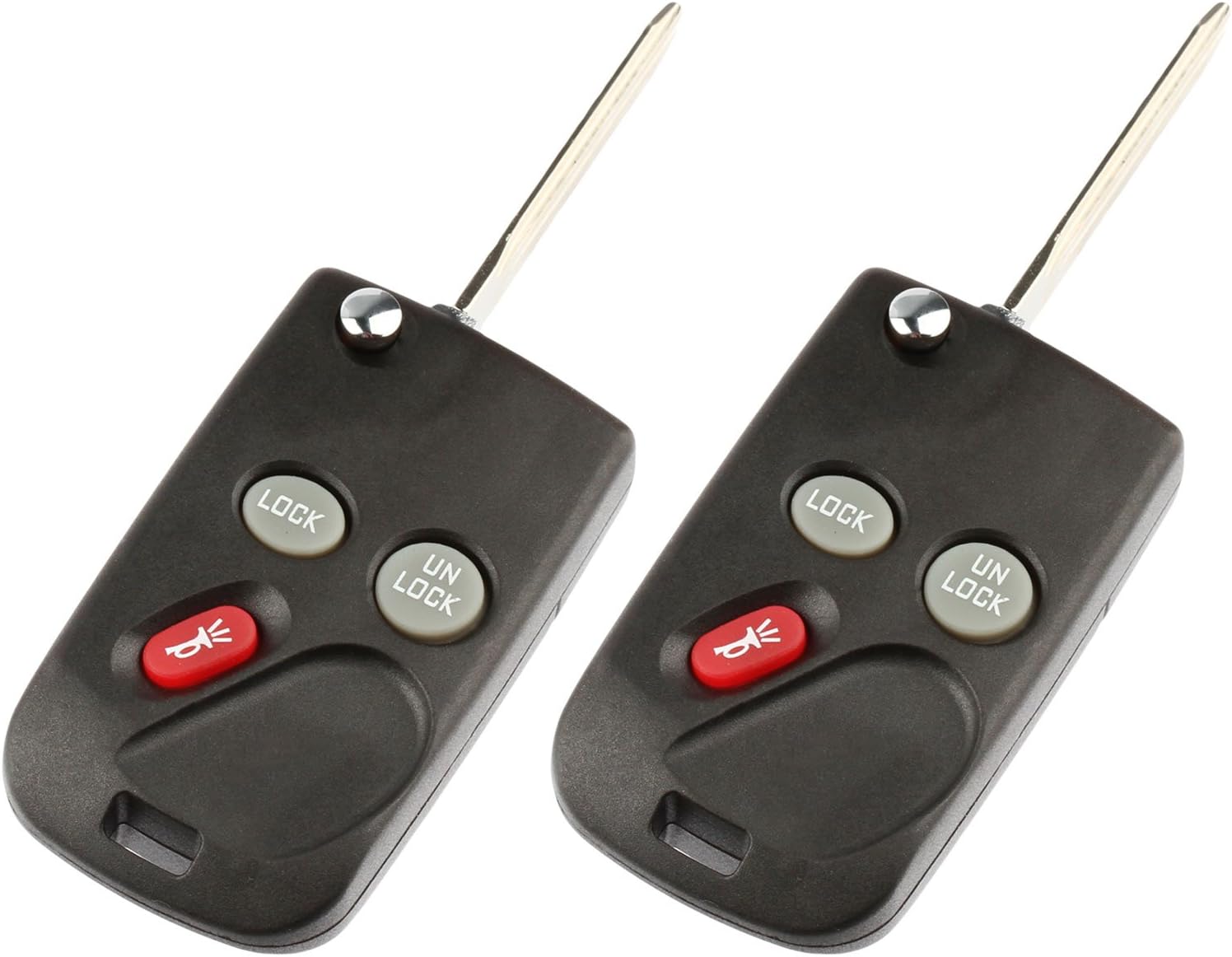 Amazon Com Flip Key Fob Remote Fits Chevy Astro Blazer S10 Silverado Suburban Tahoe Gmc Jimmy Safari Sierra Sonoma Yukon Oldsmobile Bravada 1998 1999 2000 2001 15732803 Set Of 2 Automotive