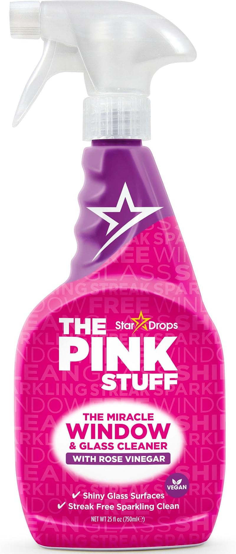 The Pink Stuff Miracle Window Cleaner with Rose Vinegar 500ml