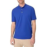 Hanes mens X-temp Performance Polo, Cotton Blend Sport Shirt for Men With Odor Control