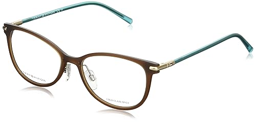 Tommy Hilfiger – TH 1398, Schmetterling, njektion/propionate, Damenbrillen, BROWN TURQUOISE(R2X), 52/17/140