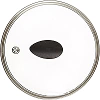 10" Earth Frying Pan Lid in Tempered Glass, by Ozeri