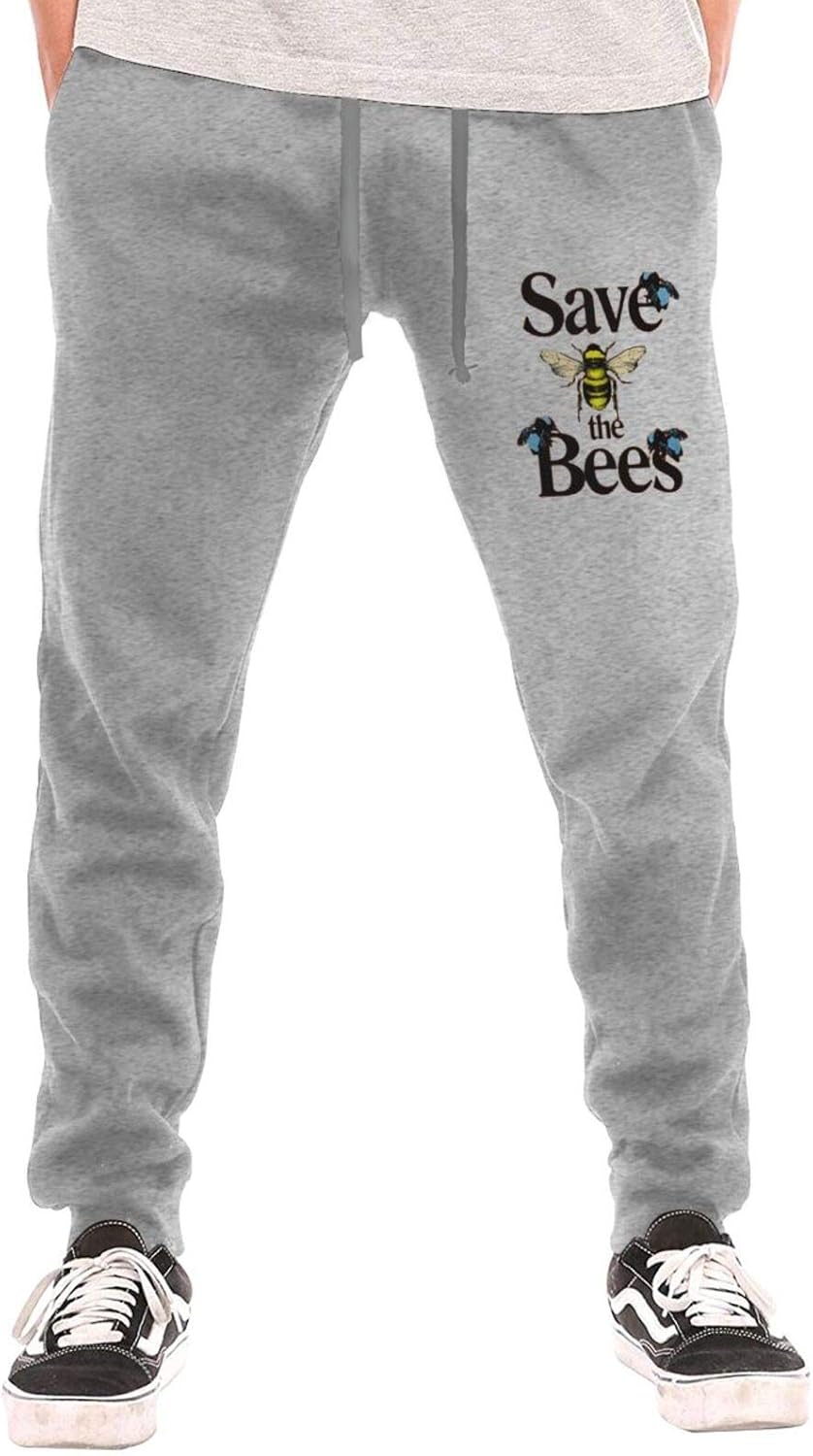 ouw Mens Jogger Sweatpants Save The Bees Tyler The Creator Elastic Waist Pajama Pants with 