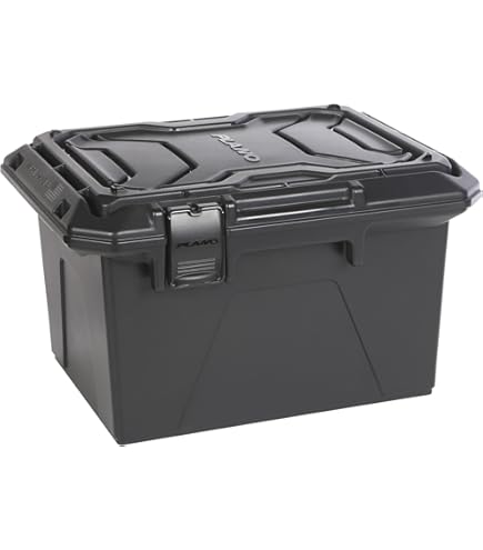 Amazon.com : *1819 XXL HINGED Storage Box - 108 Quart Black