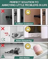 ONUEMP 304pc Clear Rubber Feet Pads Bumpers 6 Sizes Cabinet Door Drawer Glass view 2