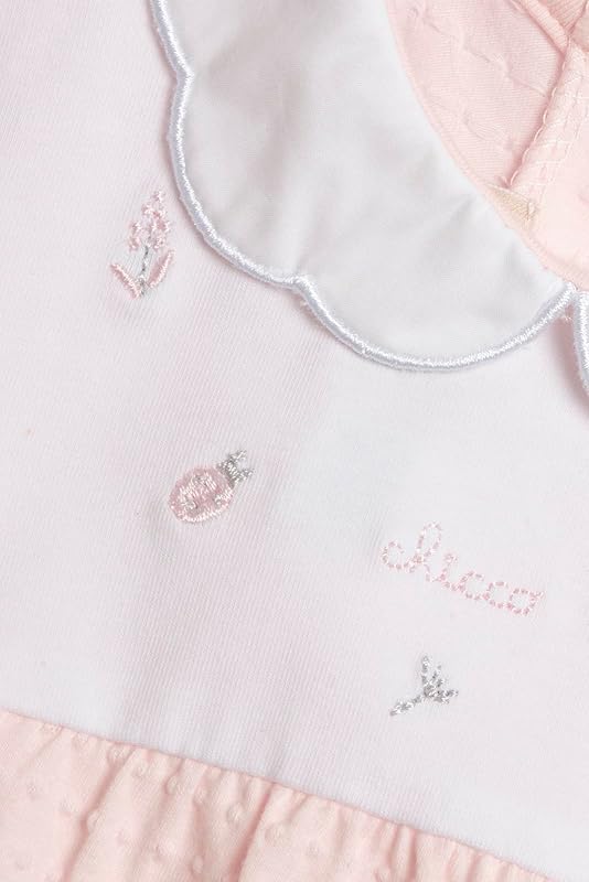 , Tutina Neonata, Tutina in Morbido e Leggero Tessuto, con Comoda Apertura sulla Schiena, Ideale per la Primavera e l'Autunno, Designed in Italy, Abbigliamento Neonata 0-24 Mesi