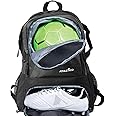 Athletico National Soccer Bag - Backpack for Soccer, Basketball & Football Includes Separate Cleat and Ball Holder