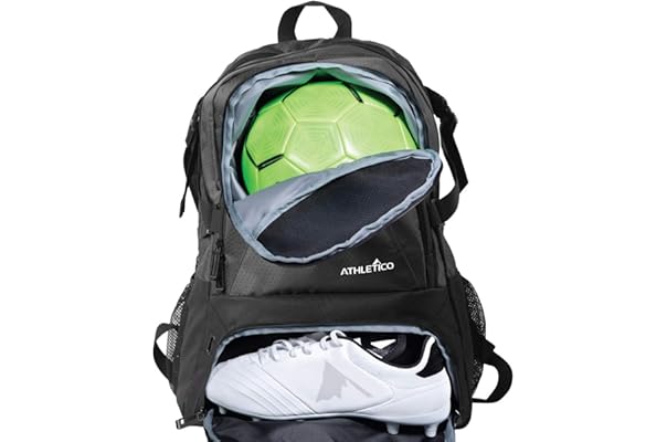 soccer themed backpack