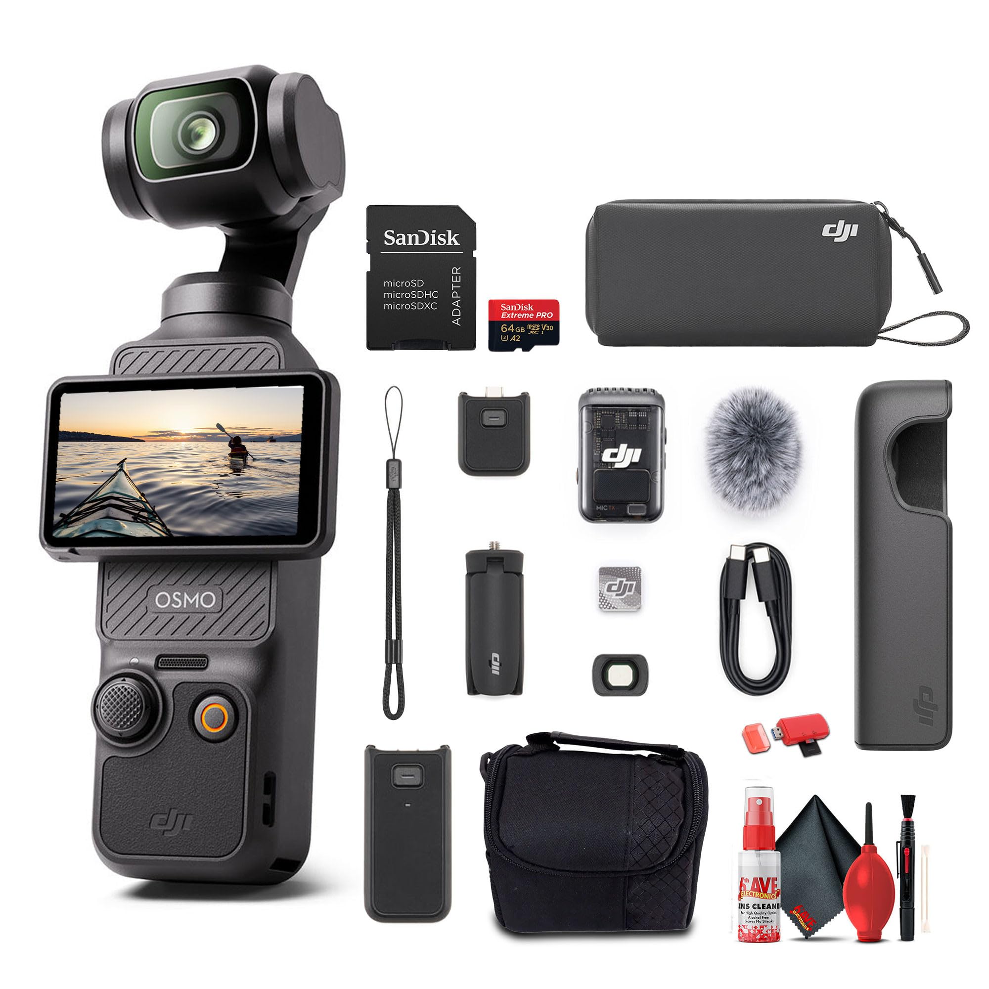 Most Proven: Pocket 3 Creator Combo Bundle with Camera Bag