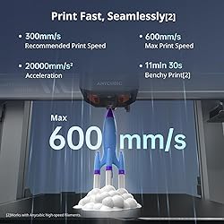 Anycubic 3D Printer Kobra 3 Combo, Multi Color 3D