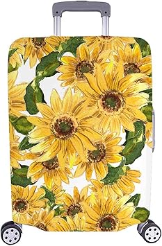 betsey johnson sunflower luggage