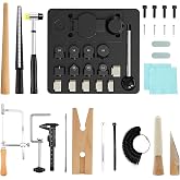 GAXPAK Ring Bender Tool Ring Bending Tool, Spoon Rings Maker Machine Jewelry Making Kit with Nylon Dies, Complete Rings Bending Tool Set Measuring Kit Making