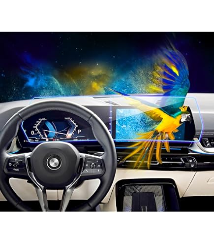 Panzerglas Für BMW X1/X2 & 2er Gran Coupé – Displayschutzfolie 2-teilig, 9H Härte, Blendfrei