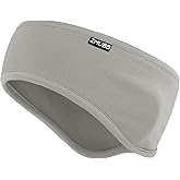 ZMUBB Fleece Ear Warmers for Men Women - Winter Headband Ear Muffs Ear Covers for Cold Weather Running Cycling Ski (grey)