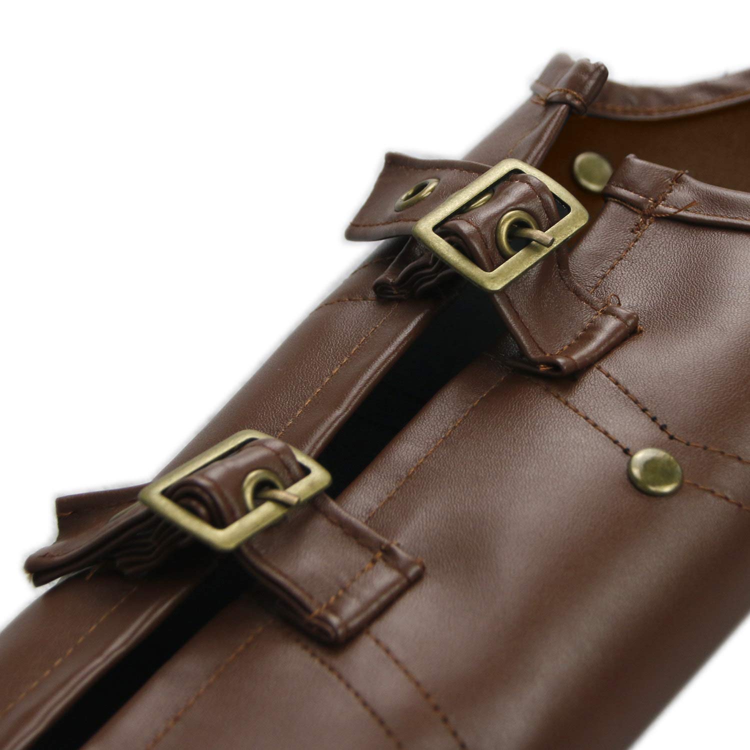 Charmian Women's Steampunk Accessories Retro Leather Armlet Armband Armor Shrug