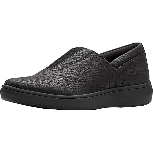 Amazon.com | Clarks Womens Nalle Tess Black Combi Leather 5 Medium
