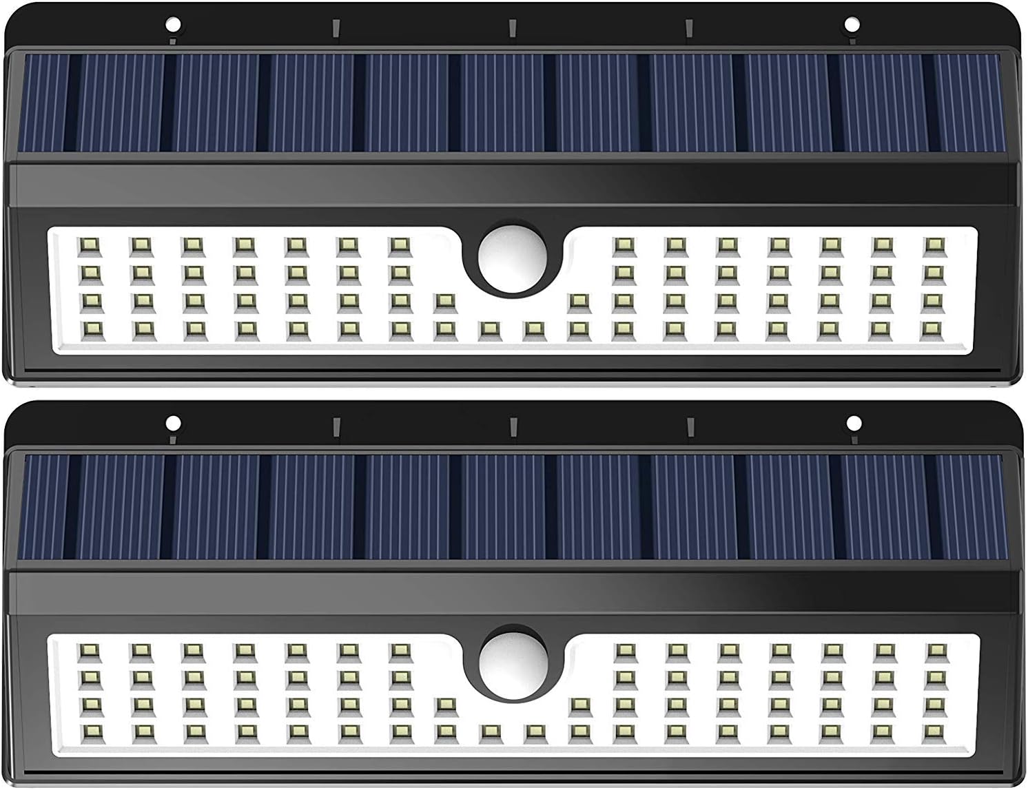 2 iluminacion 62 led solares jardin