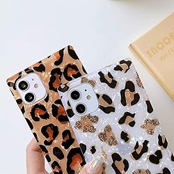 KERZZIL Luxury Sparkle Leopard Pattern Compatible