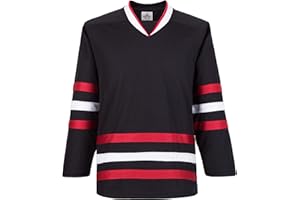 EALER H900-W Series Blank Ice Hockey Sports Practice Jersey for Men and Boy- Adult and Youth
