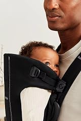 BabyBjörn Baby Carrier Mini Woven Black Infant Carrier 0-12 Months view 6