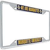 Desert Cactus Marquette University Car Accessories Golden Eagles Metal License Plate Frame and Tag Holder for Front or Rear of Car (Slogan 1 A)