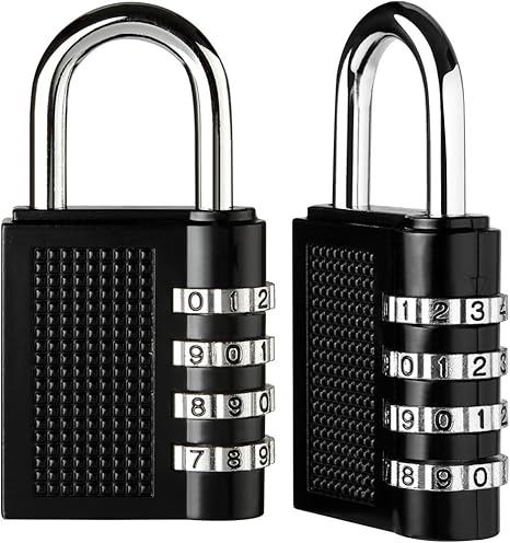 Anpro 2 Piezas Candado de Seguridad en 7.9cm* 4cm con Combinación ...