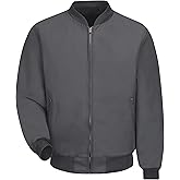 Red Kap mens Red Kap Men's Solid Team Jacket