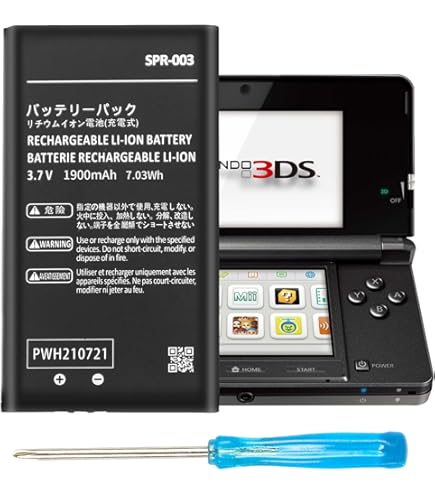 その他 Nintendo 3DSLL SPR-003 任天堂対応 New 3DS LL バッテリー ニンテンドー3DS XL SPR-003