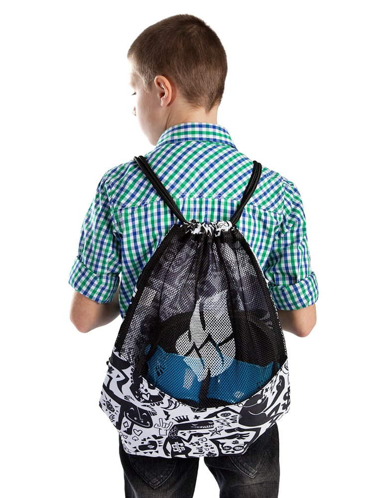 Mad Wave Unisex M1113 04 0 01W Sack, Black, One Size