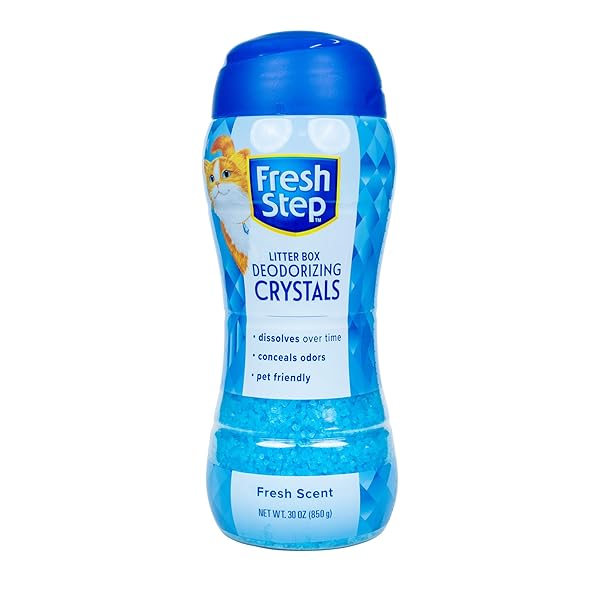 FRESH STEP CAT LITTER CRYSTALS DEODORIZER, NON TOXIC...