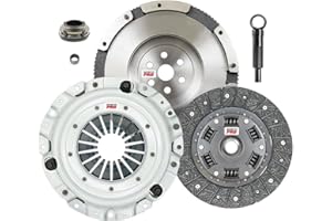 ClutchMaxPRO Heavy Duty OEM Clutch Kit with Flywheel Compatible with 2004-2014 Mazda 3 2.0L 2.3L 2006-2010 Mazda 5 Non-Turbo (CP15059HD-FW167903-CK)