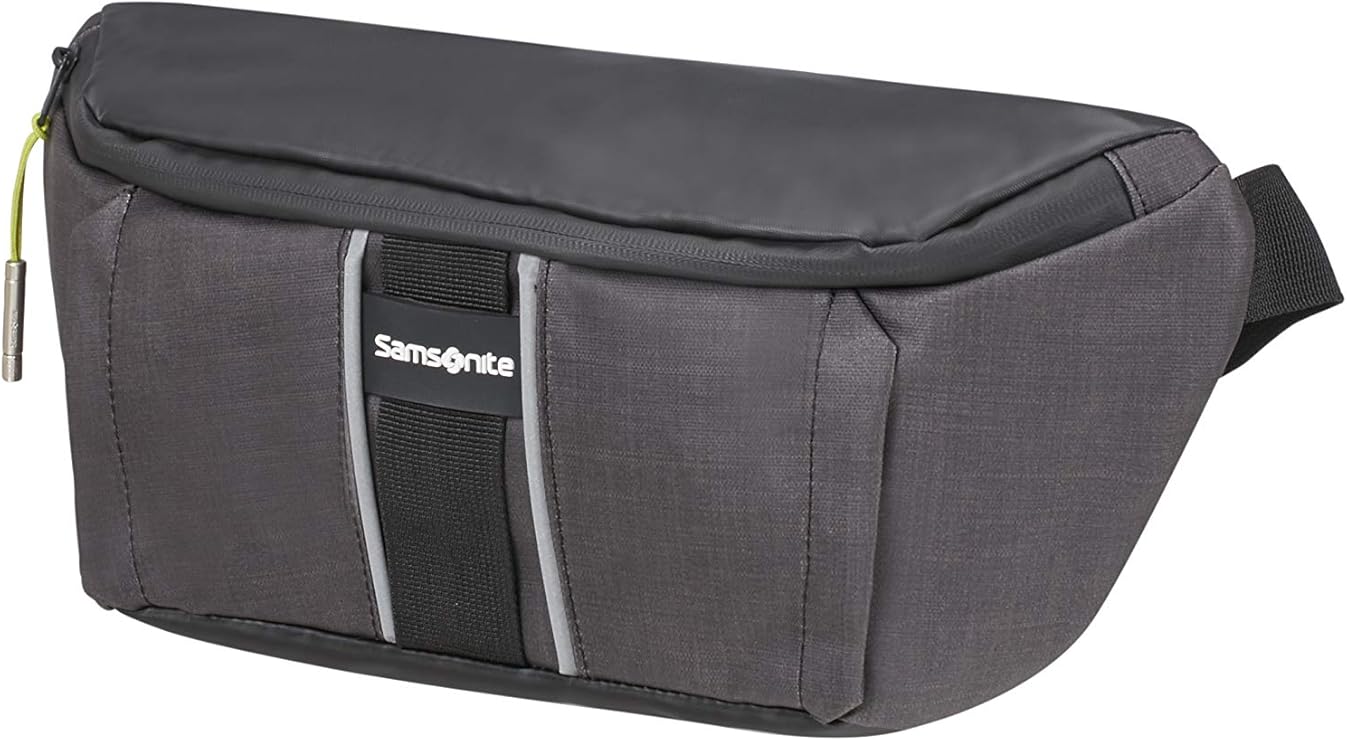 Samsonite 2WM Waist Bag, 35 cm, 3.5 Litre, Black Amazon.co.uk Luggage