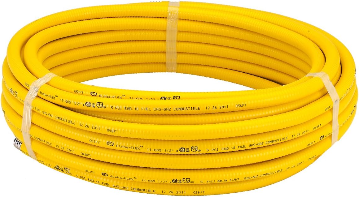 Amazon Com Csst Flexible Gas Tubing 1 2 X 75 Home Improvement