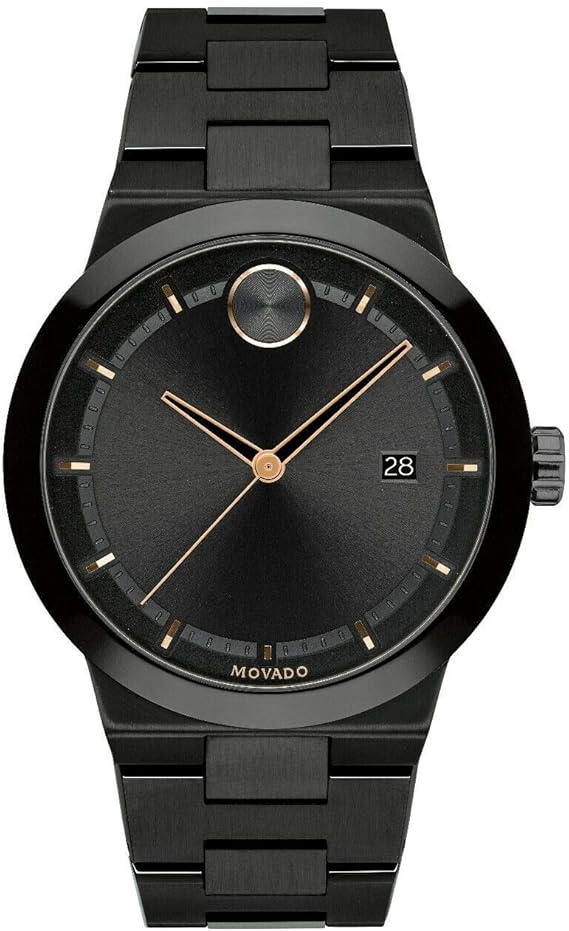 Movado Bold Fusion Black IP Steel Bracelet Men's Watch 3600662 Buy