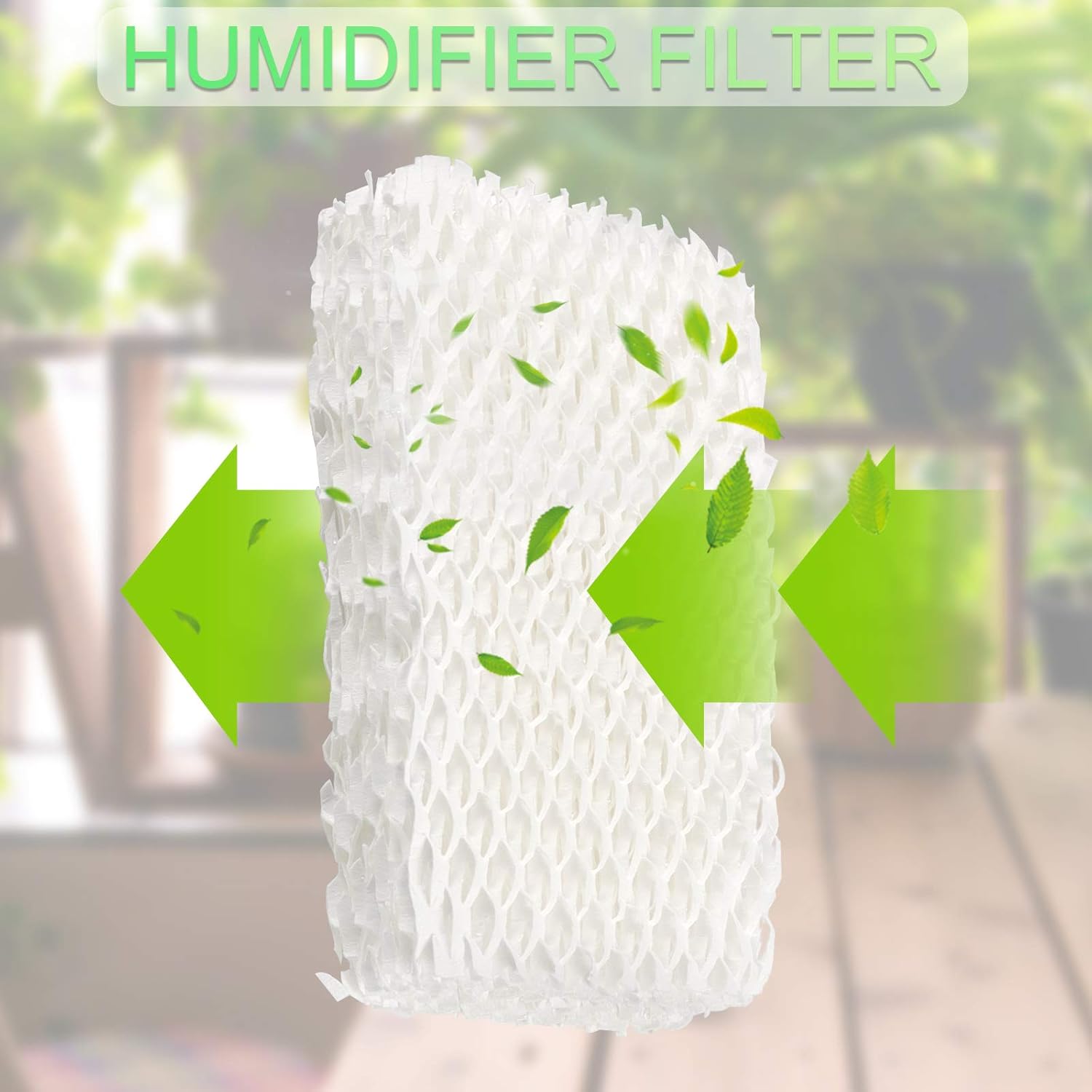 TOMOON Humidifier Filter Wicking Filter Compatible with PCWF813 PCWF-813 RCM-832 RCM-832N PCCM-832N PCCM-840-2 Humidifier Filter (4 Pack) -
