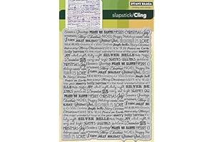 Penny Black 40-164 Christmas Story Cling Rubber Stamp