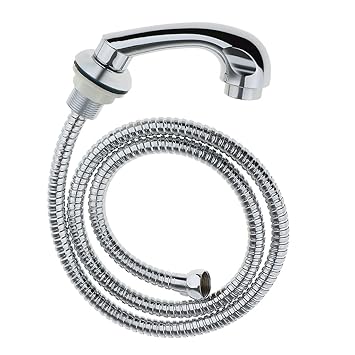 Sharplace Waschbeckenbrause mit Schlauch Salon Handbrause - Silber