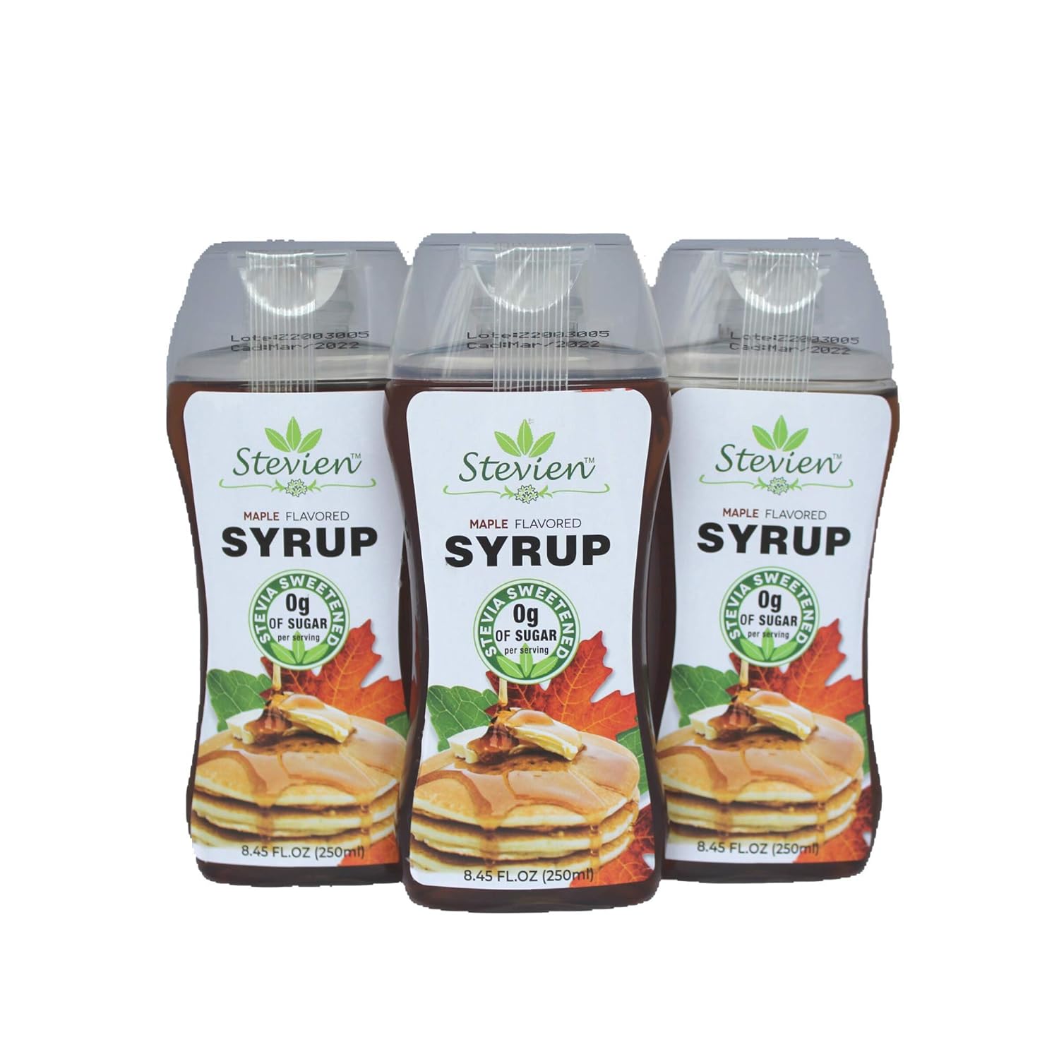 Stevien Keto Sugar Free Maple Syrup - Vegan - Low Carb - Gluten Free - Low Calorie - Sweetened with Organic Stevia (3)