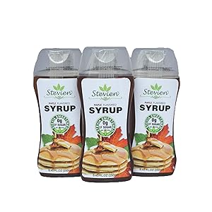 Stevien Keto Sugar Free Maple Syrup - Vegan - Low Carb - Gluten Free - Low Calorie - Sweetened with Organic Stevia (3)