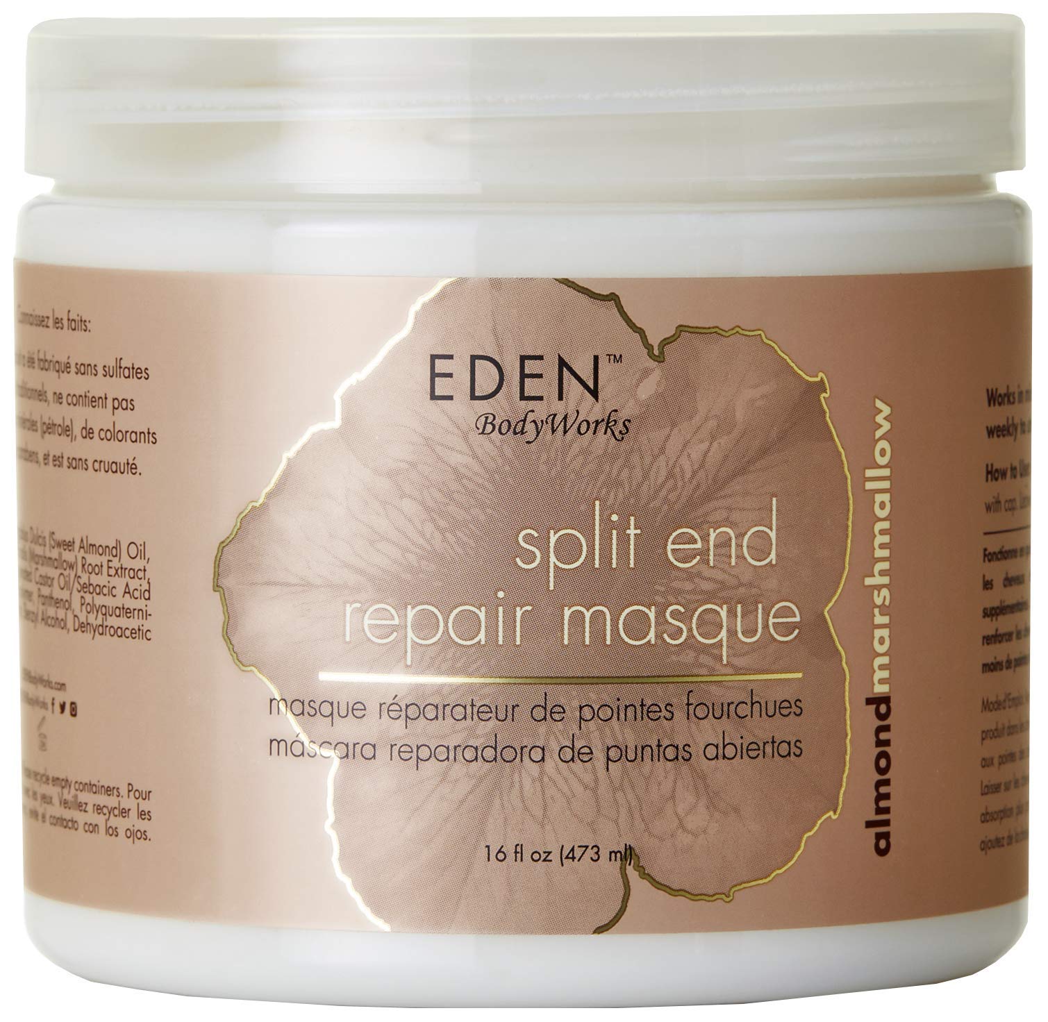 EDEN BodyWorks Almond Marshmallow Split End Repair Masque 470ml Conditioner