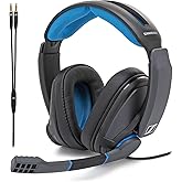 EPOS Sennheiser GSP 300 Gaming Headset with Noise-Cancelling Mic, Flip-to-Mute, Comfortable Memory Foam Ear Pads, Headphones 