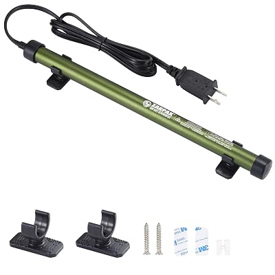 ZARPAX Gun Safe Dehumidifier Rod | Dehumidifier Rod For Enclosed Spaces, Gun Safe & Cabinets | Protect Valuables & Stop Humidity, Moisture, & Corrosion | Comes with 2 Mounting Brackets | 12''/30cm