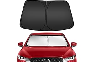 ARISMOTOR Windshield Sun Shade for Mazda CX5 2017-2025, Custom Fit Foldable Front Window Sunshade Sun Visor Protector, Block UV Rays Keep Your Car Cooler