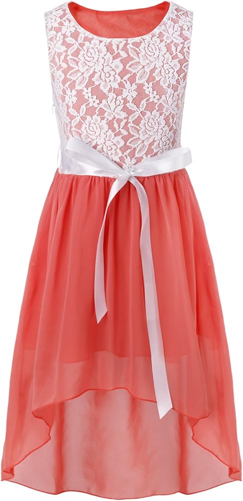 coral flower girl dresses amazon
