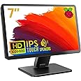 ROADOM Touch Screen Monitor with Case, 7’’ Raspberry Pi Screen, IPS FHD 1024×600,Responsive and Smooth Touch,Dual Built-in Speakers,HDMI Input,Compatible with Raspberry Pi/PC/Camera/Gaming/TV