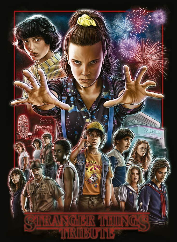 Poster Stranger Things 3 – Summer Of 85 – Stampa 61x91,5 Cm Su Carta Pregiata, Idea Regalo Per Fan Della Serie