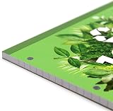 Silvine Premium A4 Recycled Refill Pad 120 Pages Ruled 8mm Feint Margin R101 view 4