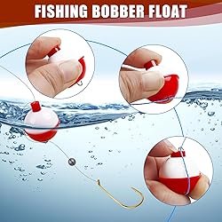 Fishing Folats Bulk Hard ABS Bobbers Snap-on Floats