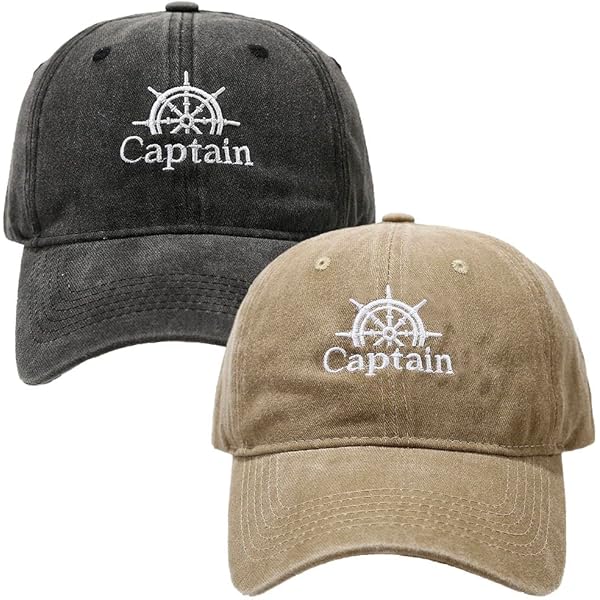 TOP HEADWEAR Nautical Captain Hat - Navy at Amazon Men's